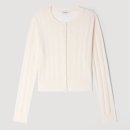 에크루(ECRU) | 산드로 Pointelle Knit Cardigan - Ecru 가디건 추천 후기 가격