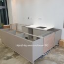 컵즈 | 마산 인조대리석 LG하이막스 까페카운터 시공후기