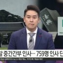 이쯤에서 다시보는 차장검사 전원교체 속보를 전하는 채널A 아나운서 이미지