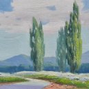 미루나무풍경 이미지