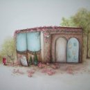 아크릴페인팅 쉐비로즈 이미지