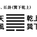 44. 천풍구괘天風姤卦䷫ 괘사卦辭 이미지