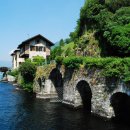 이탈리아의 아름다운 호수 코모호 (Lago di Como, Lombardia) 이미지