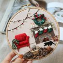 자수공예 이미지