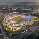 Korea , Jeonju , 2036 Jeonju Olympic Games Main Stadium [Perspective view] 이미지