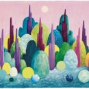 부드러운 색감, 오일 파스텔 이미지