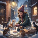 길냥이와 함께하는 | 르펠린 고양이 츄르, 길냥이도 행복하게!