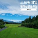 스프링데일 골프&리조트 (대중형 18홀) | 서귀포 스프링데일 골프장 제주도 골프여행 후기