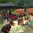 강내초등학교 천연염색 체험[생쪽염색] 이미지