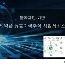 기업모집 | 블록체인 플랫폼 의약품 유통이력추적 서비스 시범사업 안내 | 한국바이오협회 이미지