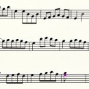 바흐의 바이올린 파르티타 중 제 3번 E major의 전주곡 분석 이미지