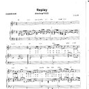김동률 / Replay 악보 이미지