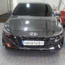 DS현대모터스 | 대전CN7도색 아반떼범퍼도색견적 CN7범퍼도색 조수석 휀다구겨짐