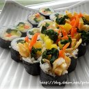 꽁지김밥 이미지