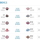 4월 20일 화요일 KBO 선발투수 이미지