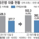 부동산 대출규제 예외 문제-시중은행 대출 주택담보대출 현황, 1주택자 추가 대출 허용 사례 이미지