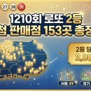 지에스25(GS25)울산우정선경 | 로또 1210 1등 2등 당첨지역 당첨번호 판매점 자동 수동 총정리