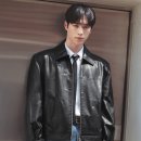 BLACK FIT | (내돈내산) [서강준 PICK] 드로우핏 인시전 레더 블루종 자켓 BLACK L사이즈
