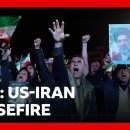 LIVE: Iran and US agree to conditional two-week ceasefire | BBC News 이미지