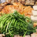 김치무쇠솥뚜껑삼겹살