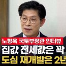 "집값·전세값 잡고 도심재개발은 2년으로 단축"...노형욱 국토부 장관 인터뷰 이미지