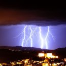 벼락 이미지