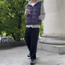 베스트테크 | 유니클로 남자 경량패딩 조끼 코디 퍼프테크 베스트 퍼플 컬러 구매후기