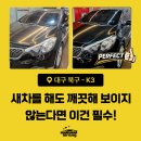 1만원대서북구출장세차 | [대구 디테일링세차] K3 실내외 세차 + 유리 발수코팅 시공 후기, 장마철 발수 코팅 필수!