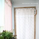 지저분한 베란다 공간을 <b>메이</b><b>블루</b> 린넨커튼으로...