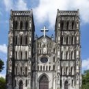 세계의 성당 - 성 요셉 성당[ Saint Joseph Cathedral ] 프랑스 식민지 시절 하노이에 지은 성당으로 하노이 대성당 이미지