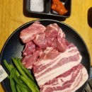 싱싱야채김치젓갈 | 고터맛집 온유월식당 본점 삼겹세트 김치말이국수 먹고 온 후기