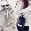 H7735 | 메종마르지엘라 버킷백 실버 &amp; 블랙 리뷰