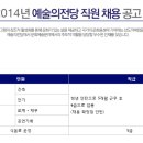 예술의전당 채용 :: 2014년 예술의전당 직원 채용 (~05/25) 이미지