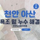 백석현대아파트(0987) | 천안누수탐지 - 백석 현대 아파트 욕조 밑 누수 해결 후기🛠️