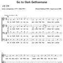 [성가악보] Go to dark Gethsemane / 겟세마네 동산의 [Lloyd Larson, 아카펠라] 이미지