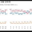 거의 다 잡았네요..[리얼미터 일간조사 추이] 이미지