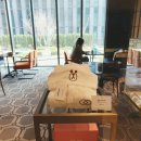 현대 서비스드 레지던스 | 석촌호수 벚꽃 뷰 카페 소피텔 쟈뎅 디베르 x 라인프렌즈 콜라보 후기