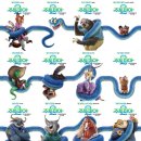 가젤하우스 | 주토피아 2] 줄거리·쿠키영상·등장인물: 빌런 링슬리 실제동물(캐나다 시라소니), 주토피아 샤키라(가젤)