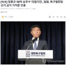 정몽규 ‘50억 승부수’ 띄웠지만...법원, 축구협회장 선거 금지 가처분 인용 이미지