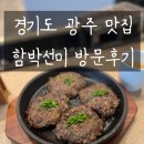 선미 | 경기도 광주 맛집 함박선미 후기 화담숲갔다가 들림