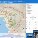 경남 진해 대발령만남의광장~천자봉~수리봉~시루봉~웅산~안민고개~진해남중~경화역버스정류장 gpx [참고용] 이미지