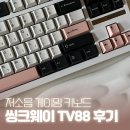 로또 PC방 | 저소음 게이밍 키보드 추천! 씽크웨이 TV88 텐키리스 실사용 후기