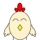 날개펴닭 이미지