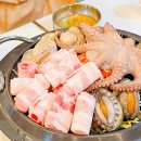 해양공원 해물삼합거리 | 여수 종포 해양공원 맛집 쫑포금바우, 밤바다 앞에서 즐기는 해물삼합 후기