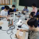 버닝공예 | [광주·전남] 학부모 독서동아리 X 우드버닝 독서대 만들기 수업 후기 ㅣ 목공예
