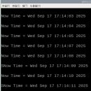 [R-Pi 실습 11] NTP Server UDP 접속하여 현재 날자 시간 Data 가쟈요기 이미지