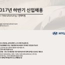 현대자동차 217년 하반기 신입사원 채용(~9월 11일) 이미지