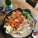 (주)부산은행 | [부산/문현동] 한번 가면 두번 세번 더 가고 싶은 김치삼겹한판 맛집 '작은딸'(내돈내산)