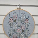 정원 꽃을 수 놓는 프랑스자수 | 헬렌정의 프랑스자수 스티치북