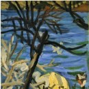 유화로 그리는 아름다운 풍경 이미지